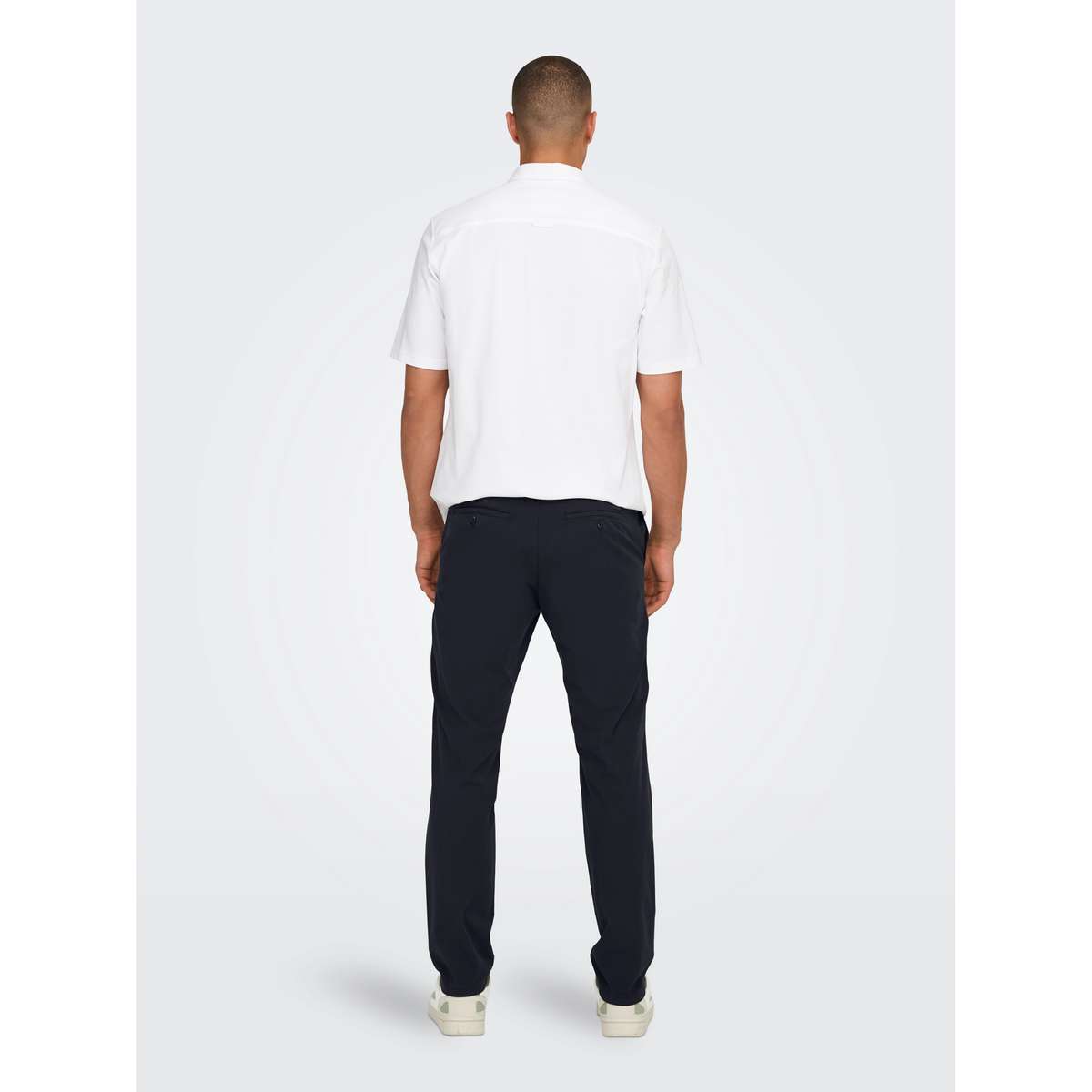 ONLY & SONS MEN΄S REGULAR FIT COTTON FREE PANT DARK NAVY